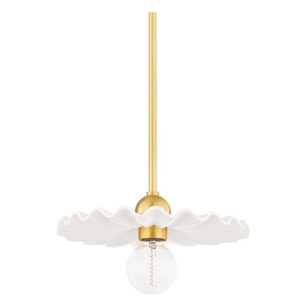 Mitzi - Tinsley Pendant - H499701-AGB/CCR | Montreal Lighting & Hardware