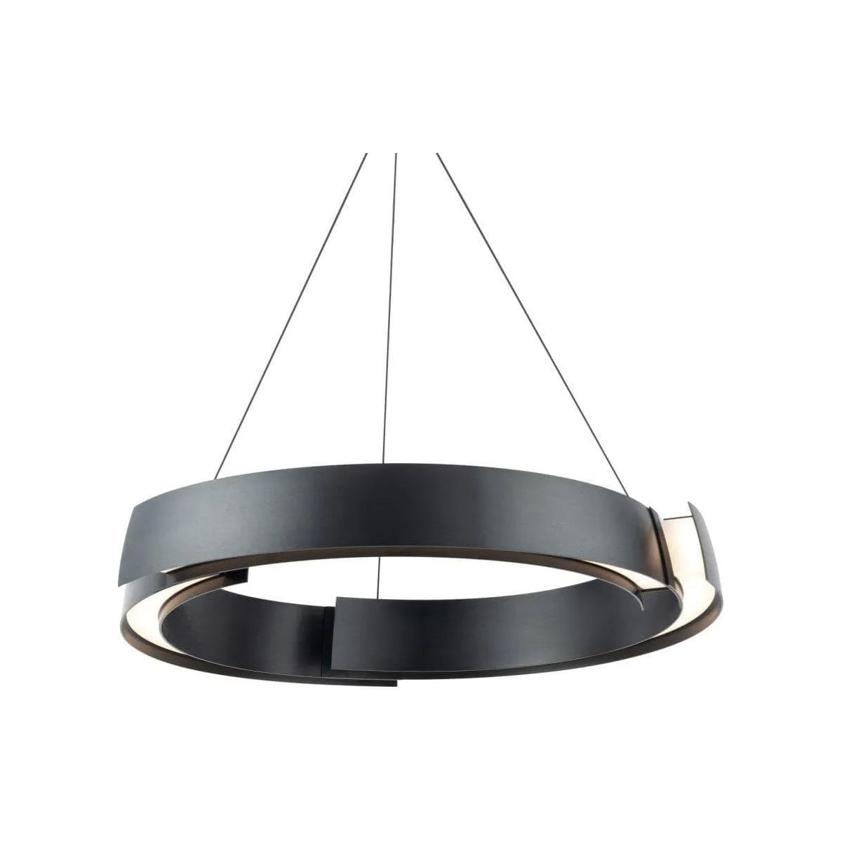 Modern Forms - Battlestar LED Pendant - PD-34228-BK | Montreal Lighting & Hardware