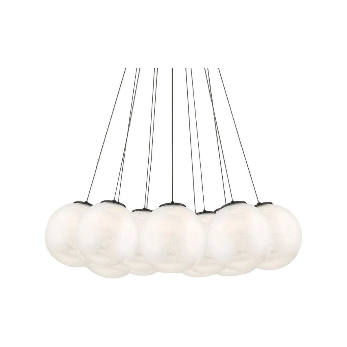 Modern Forms - Cosmic LED Chandelier - PD-28812-BK | Montreal Lighting & Hardware