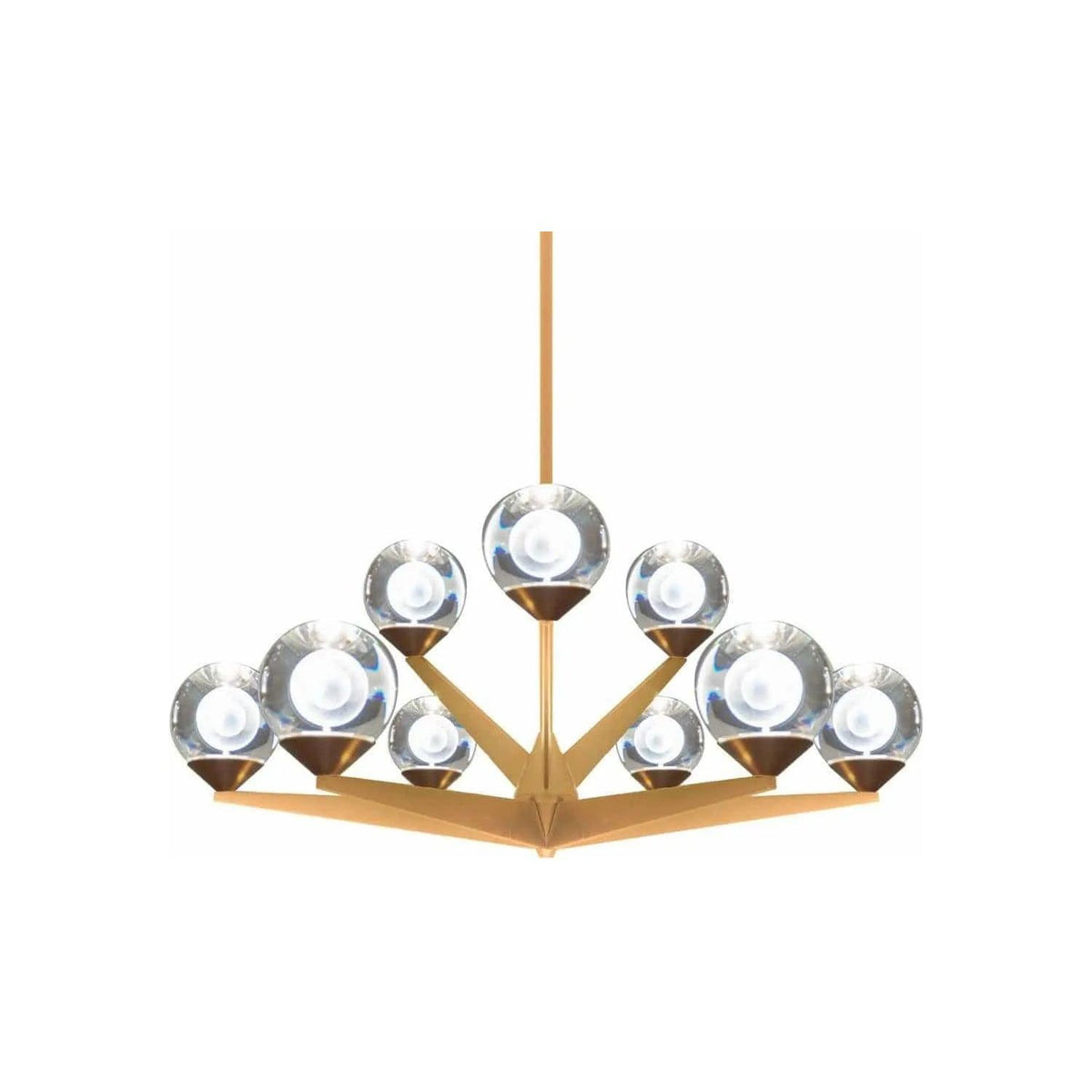 Modern Forms - Double Bubble LED Chandelier - PD-82027-AB | Montreal Lighting & Hardware