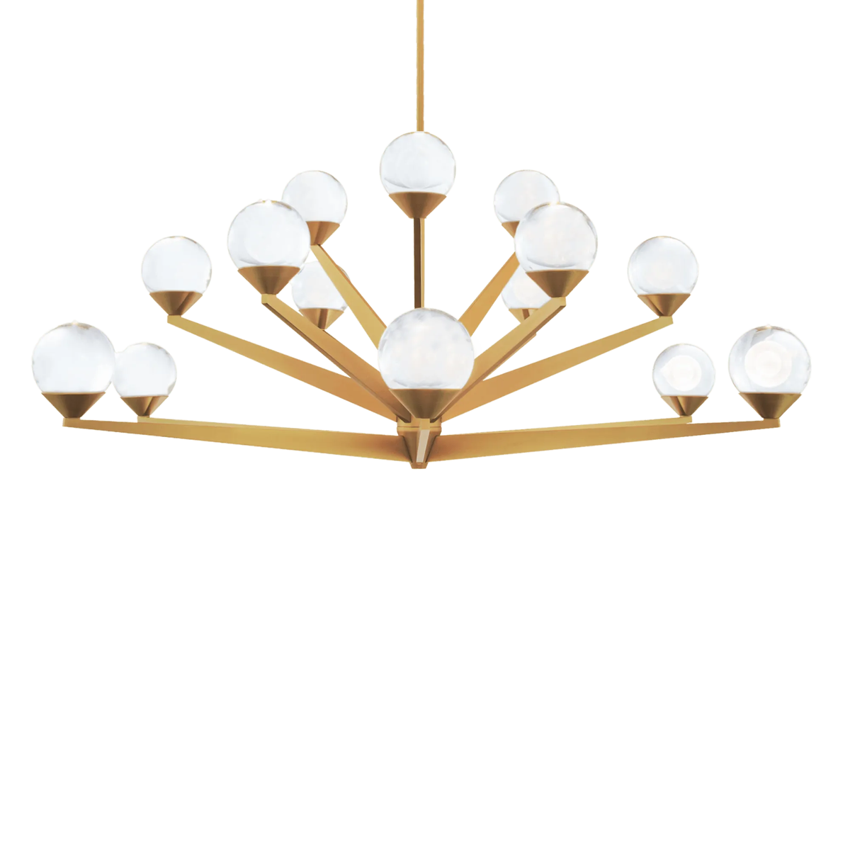 Modern Forms - Double Bubble LED Chandelier - PD-82042-AB | Montreal Lighting & Hardware