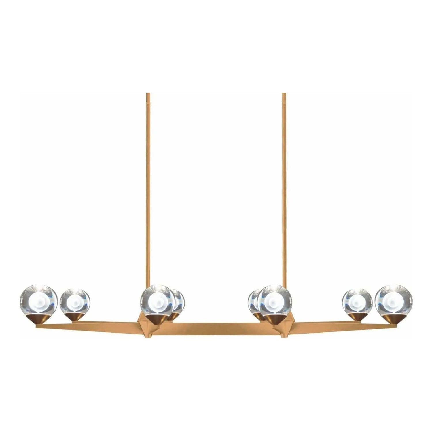 Modern Forms - Double Bubble LED Linear Pendant - PD-82044-AB | Montreal Lighting & Hardware