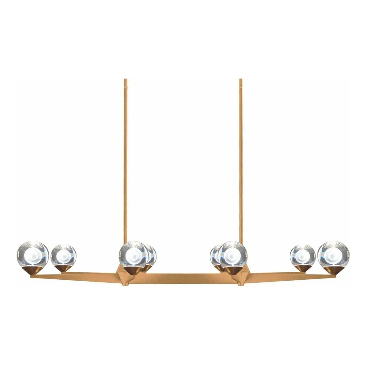 Modern Forms - Double Bubble LED Linear Pendant - PD-82044-AB | Montreal Lighting & Hardware