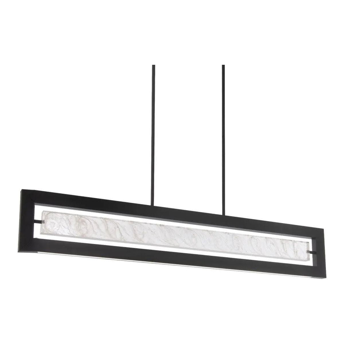 Modern Forms - Equilibrium LED Linear Pendant - PD-54248-BK | Montreal Lighting & Hardware