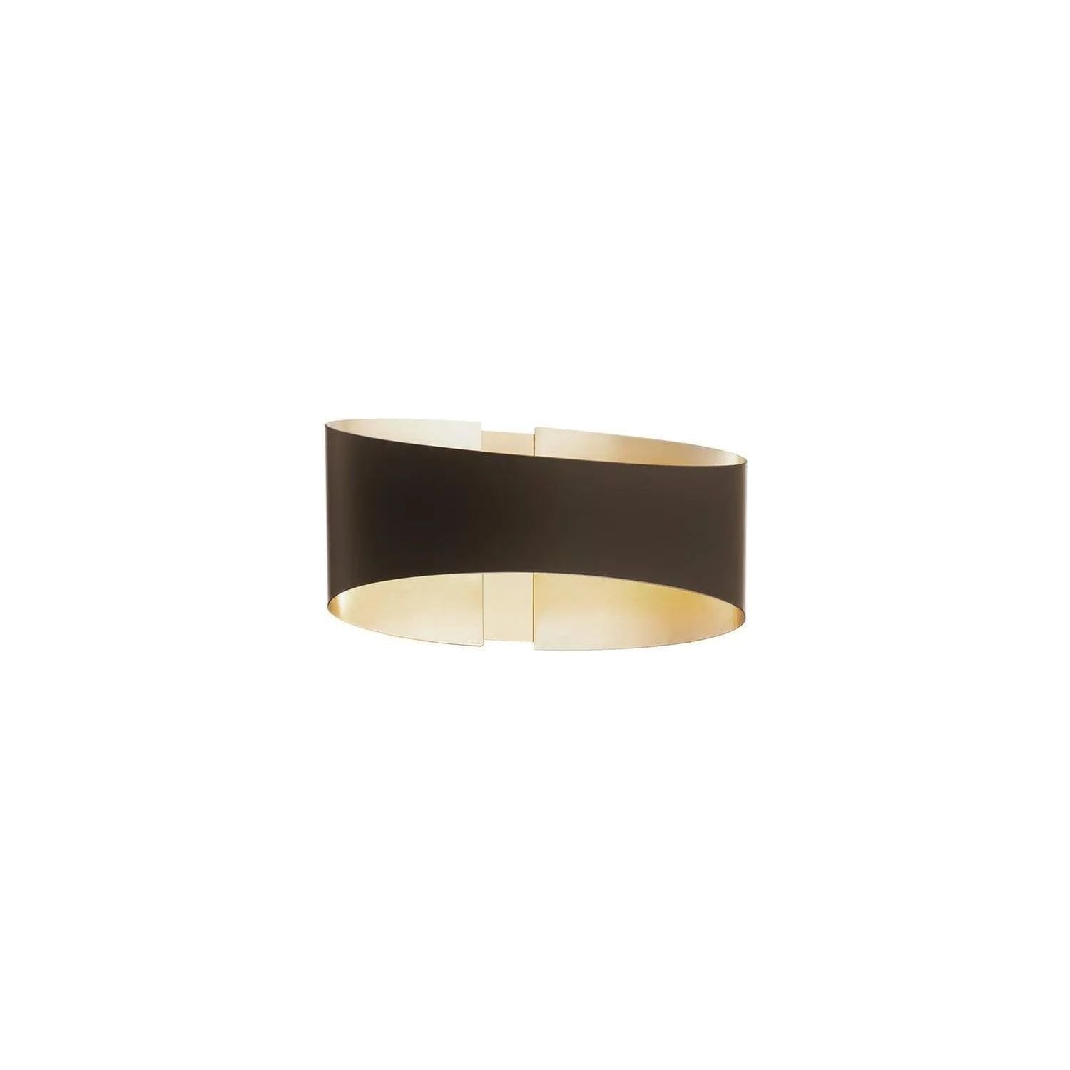 Modern Forms - Swerve LED Wall Sconce - WS-20210-BZ/BR | Montreal Lighting & Hardware