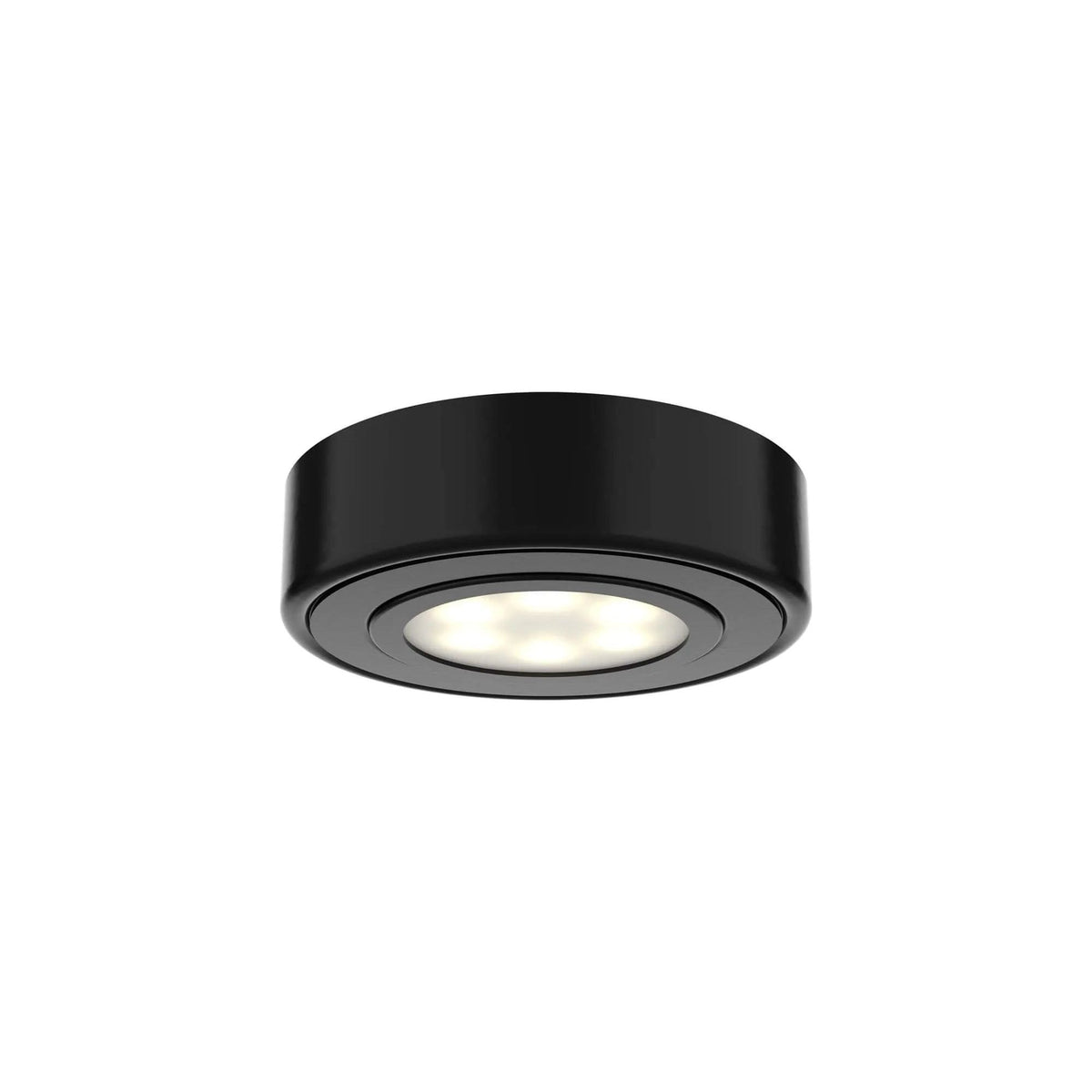 Montreal Lighting & Hardware - 4005 Series 2-in-1 LED Puck by DALS Lighting - 4005FR-BK | Montreal Lighting & Hardware