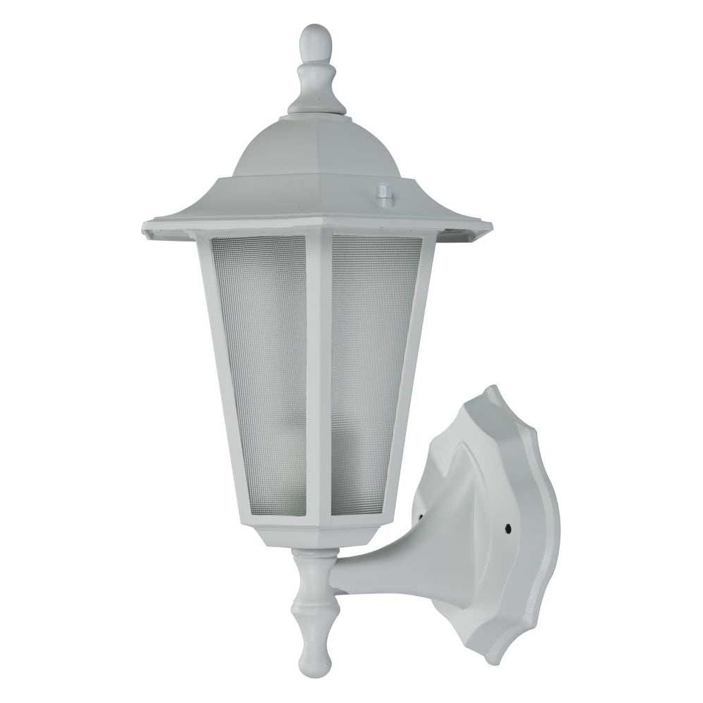 Montreal Lighting & Hardware - Alexander One Light Wall Lantern by Trans Globe Lighting | QUICK SHIP - 4056 WH-OS | Montreal Lighting & Hardware