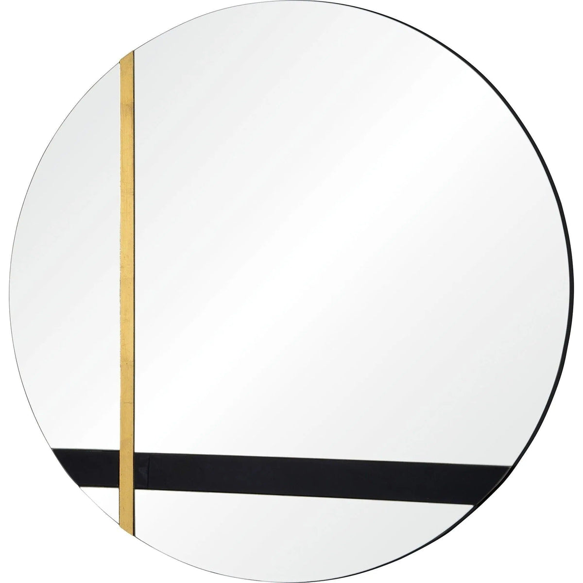 Montreal Lighting & Hardware - Gavin Round Mirror by Renwil | QUICK SHIP - MT2269-OS | Montreal Lighting & Hardware