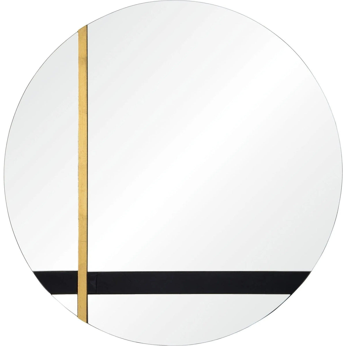 Montreal Lighting & Hardware - Gavin Round Mirror by Renwil | QUICK SHIP - MT2269-OS | Montreal Lighting & Hardware