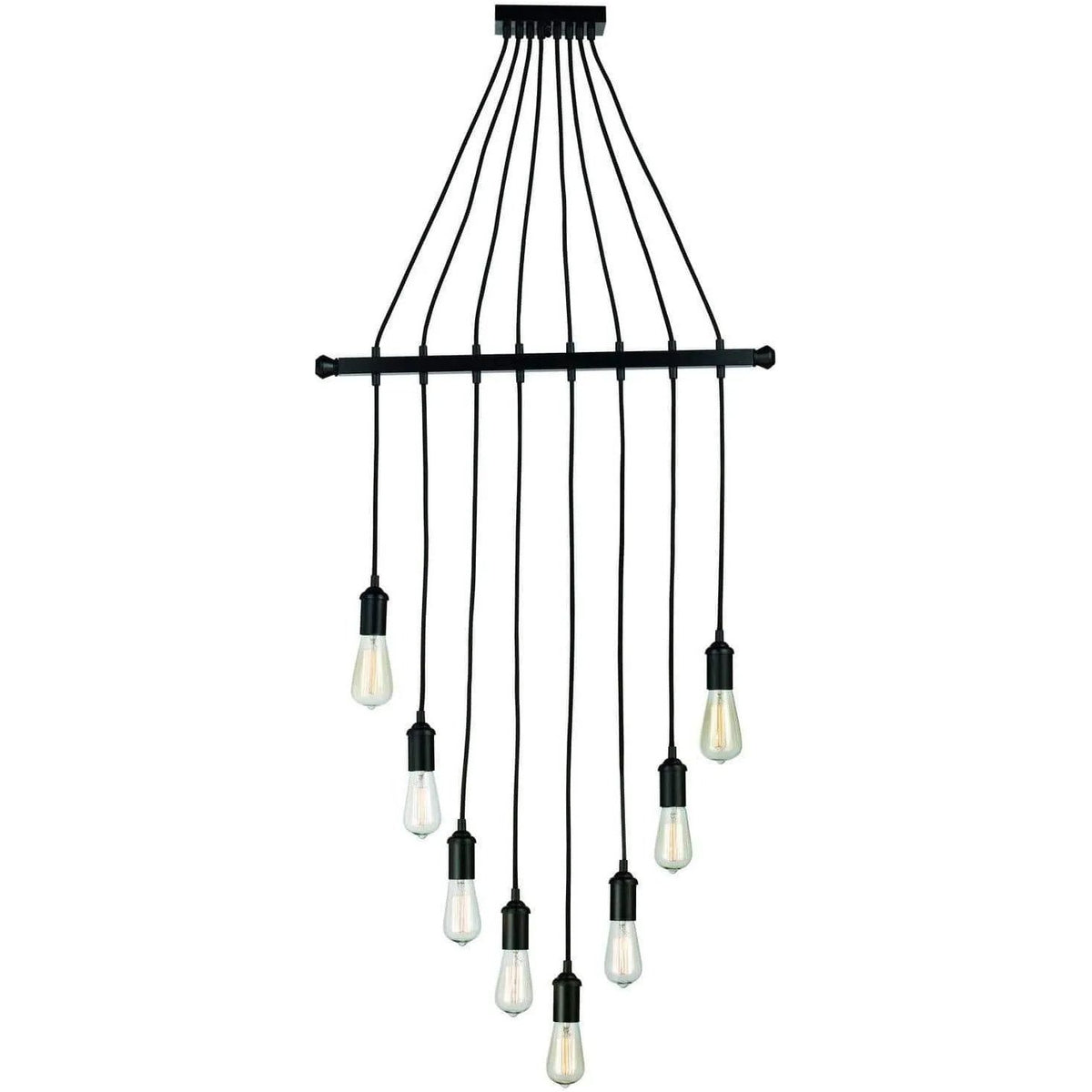 Montreal Lighting & Hardware - Hudson Eight Light Pendant by Trans Globe Lighting | QUICK SHIP - PND-1043 | Montreal Lighting & Hardware