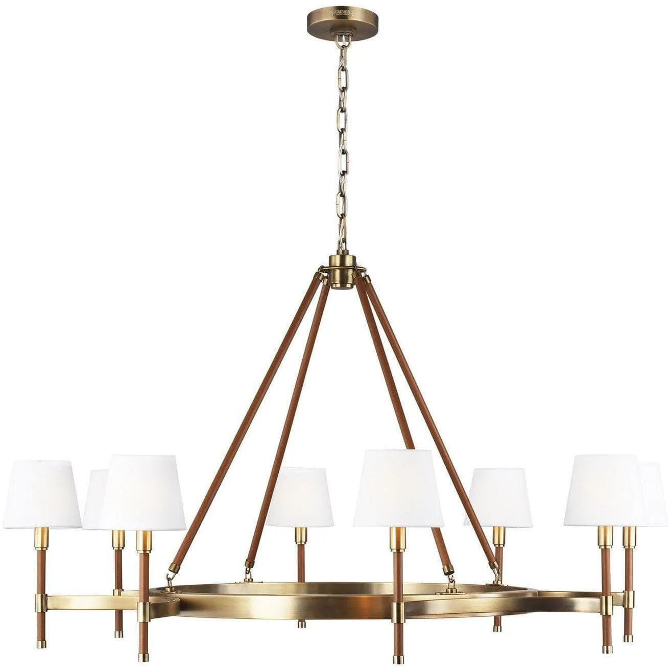 Montreal Lighting & Hardware - Katie Chandelier by Visual Comfort Studio | QUICK SHIP - LC1018TWB-OS | Montreal Lighting & Hardware