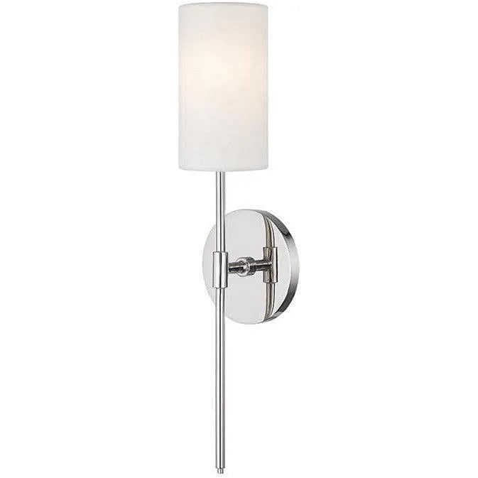 Montreal Lighting & Hardware - Olivia White Wall Sconce by Mitzi | QUICK SHIP - H223101-PN-OS | Montreal Lighting & Hardware