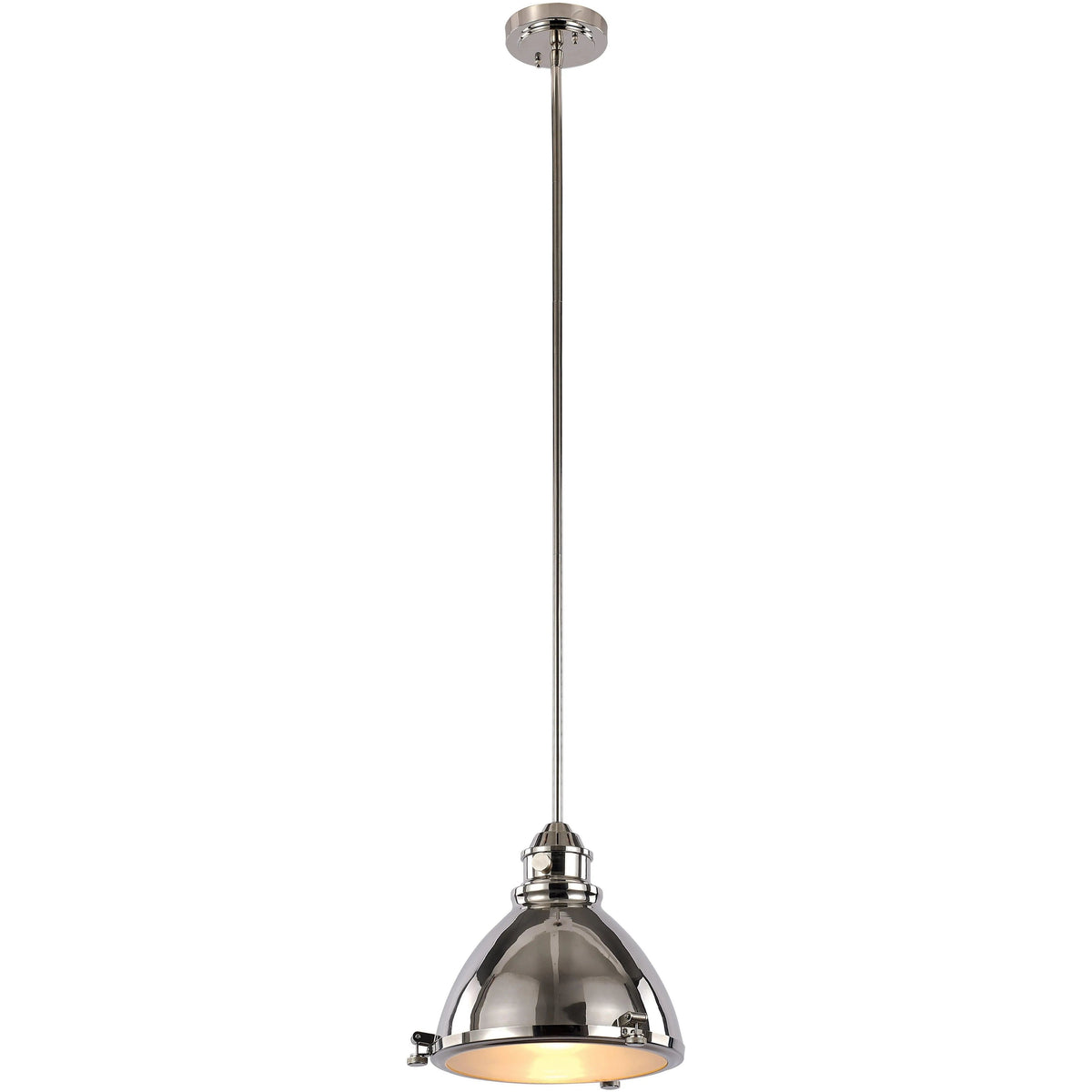 Montreal Lighting & Hardware - Performance One Light Pendant by Trans Globe Lighting | QUICK SHIP - PND-1005 PN-OS | Montreal Lighting & Hardware