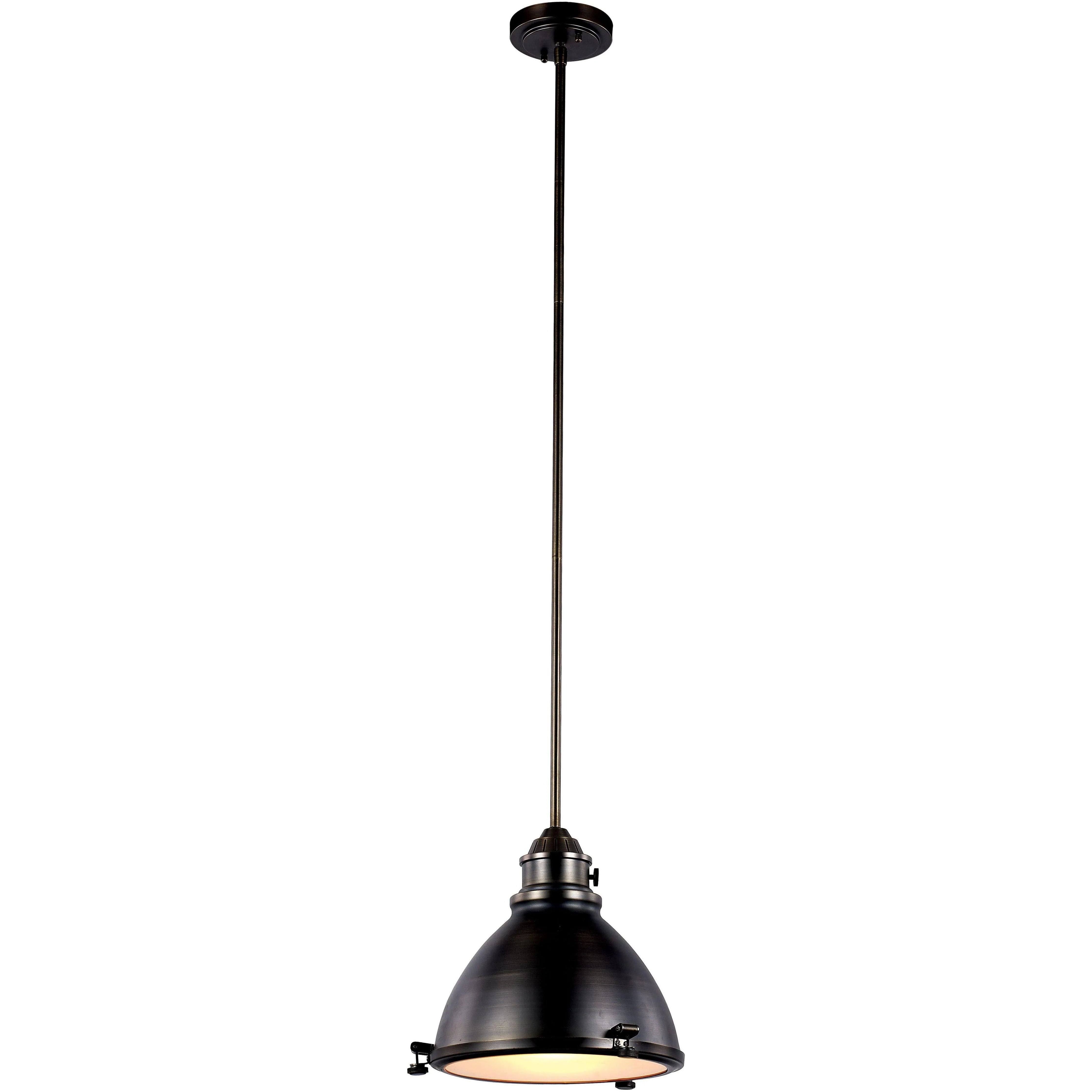 Montreal Lighting & Hardware - Performance One Light Pendant by Trans Globe Lighting | QUICK SHIP - PND-1005-WB-OS | Montreal Lighting & Hardware