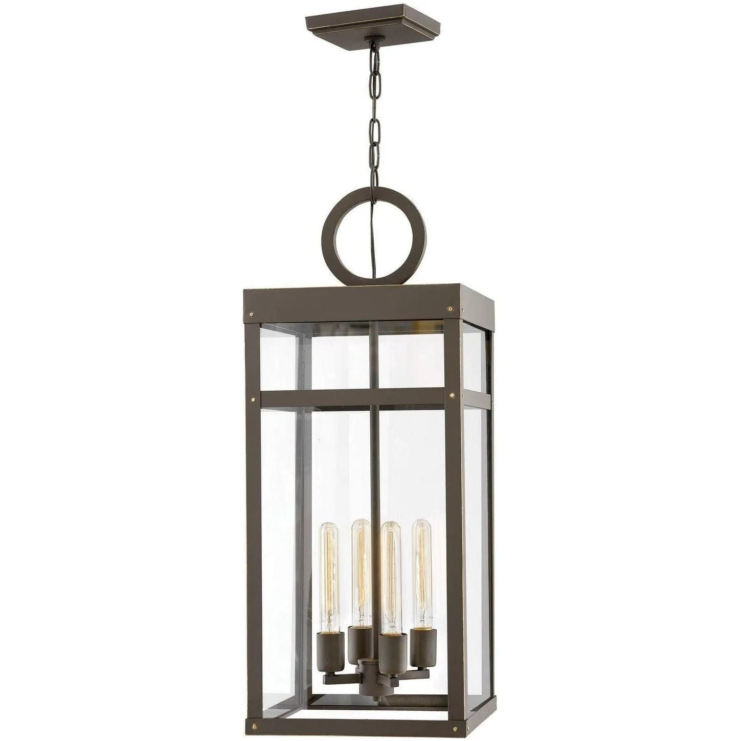 Montreal Lighting & Hardware - Porter 12-Inch Outdoor Hanging Lantern by Hinkley Lighting | QUICK SHIP - 2808OZ-OS | Montreal Lighting & Hardware