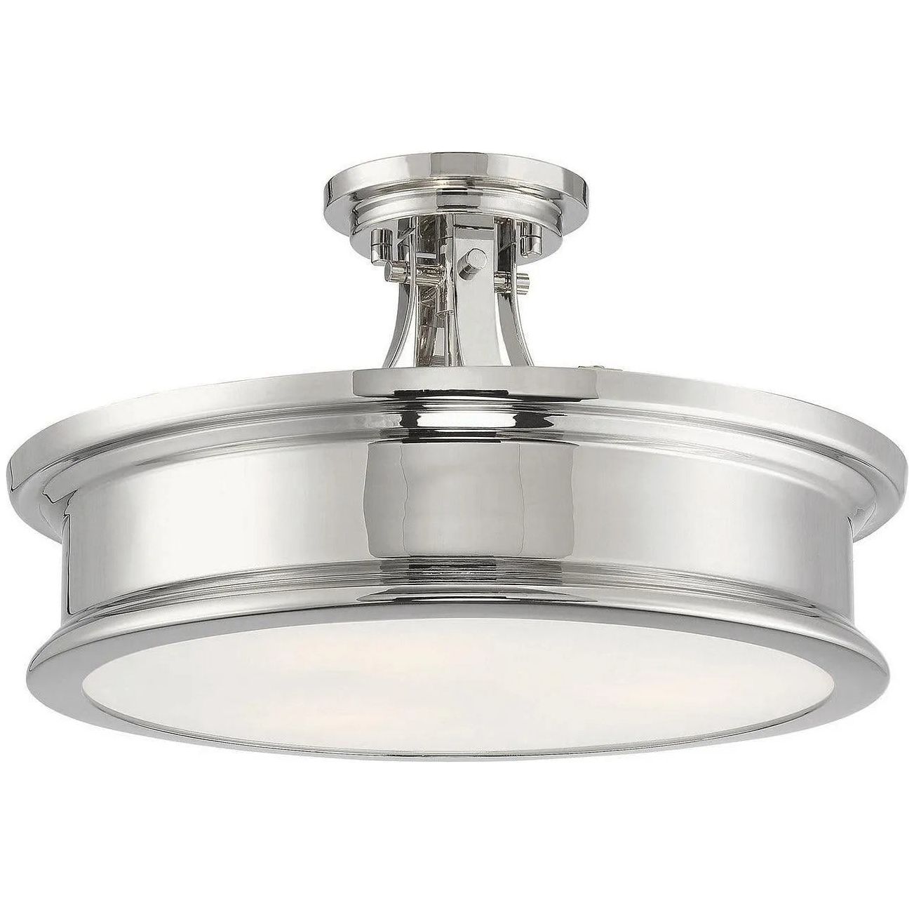 Montreal Lighting & Hardware - Watkins Semi-Flush Mount by Savoy House | QUICK SHIP - 6-134-3-109-OS | Montreal Lighting & Hardware