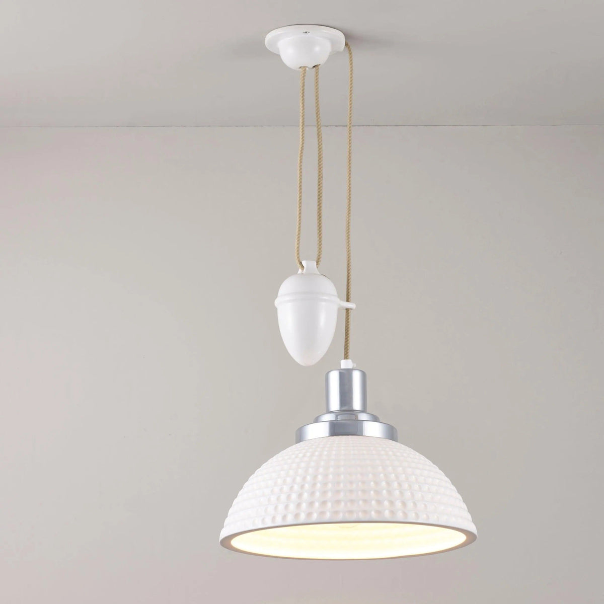 Original BTC - Cosmo Dimple Rise & Fall Pendant - US-FP538N | Montreal Lighting & Hardware