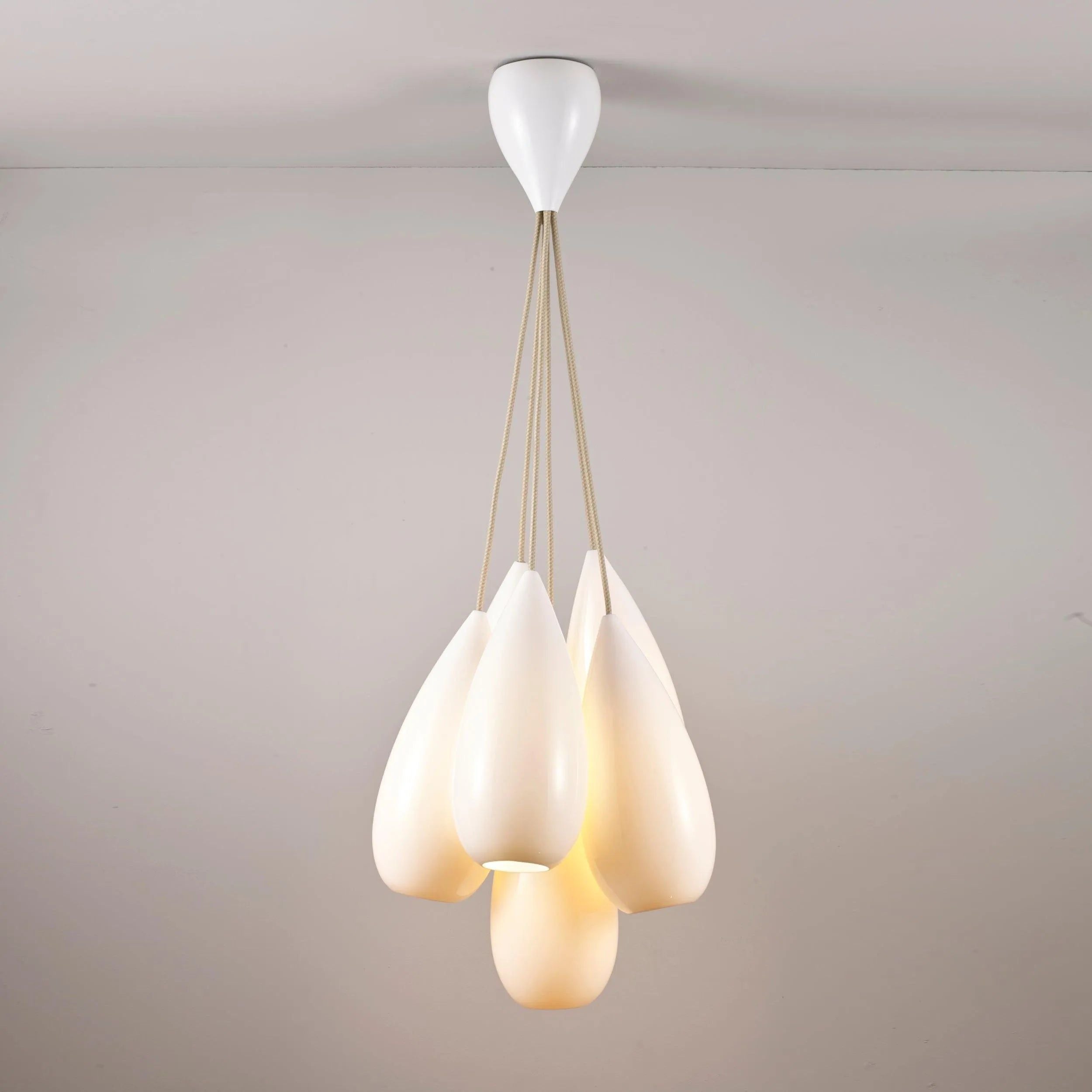 Original BTC - Drop Zero Grouping of Six Pendants - US-FP469N | Montreal Lighting & Hardware