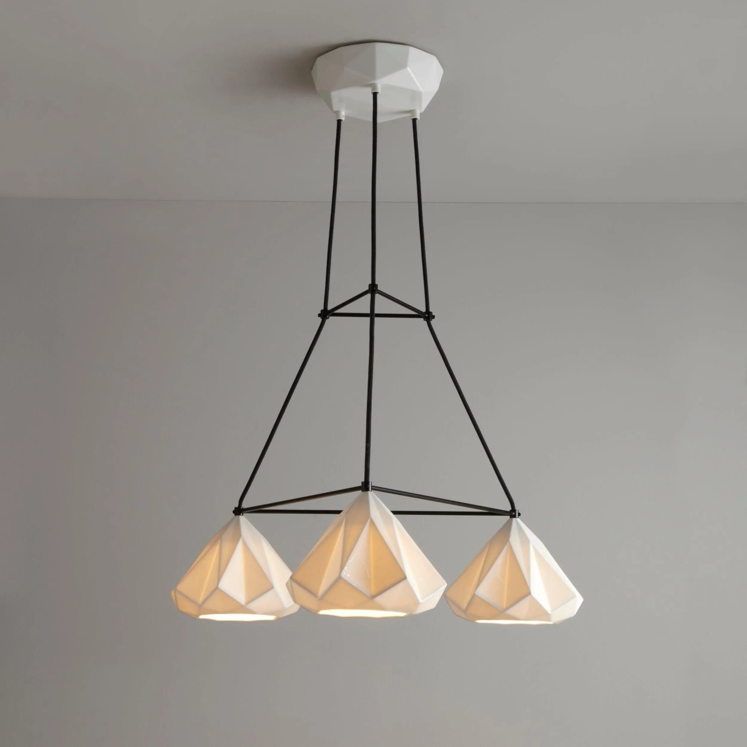 Original BTC - Hatton 1 Triangular Multi-Pendant - US-FP558N | Montreal Lighting & Hardware