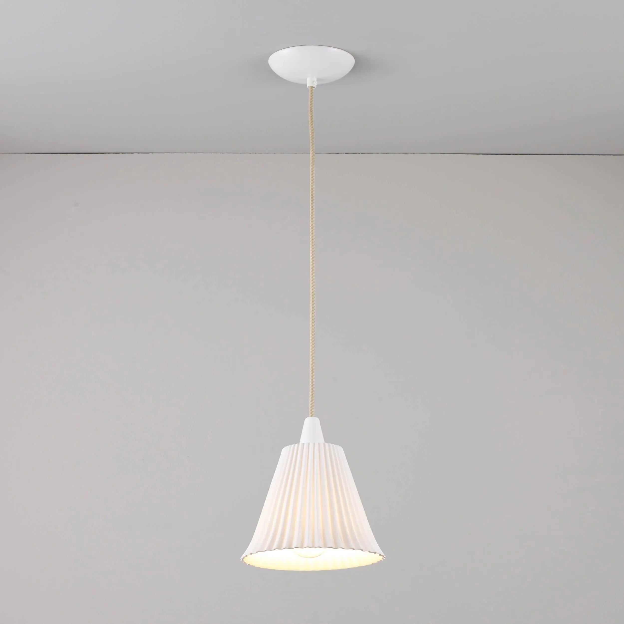 Original BTC - Hector Pleat Pendant Light - US-FP131N | Montreal Lighting & Hardware