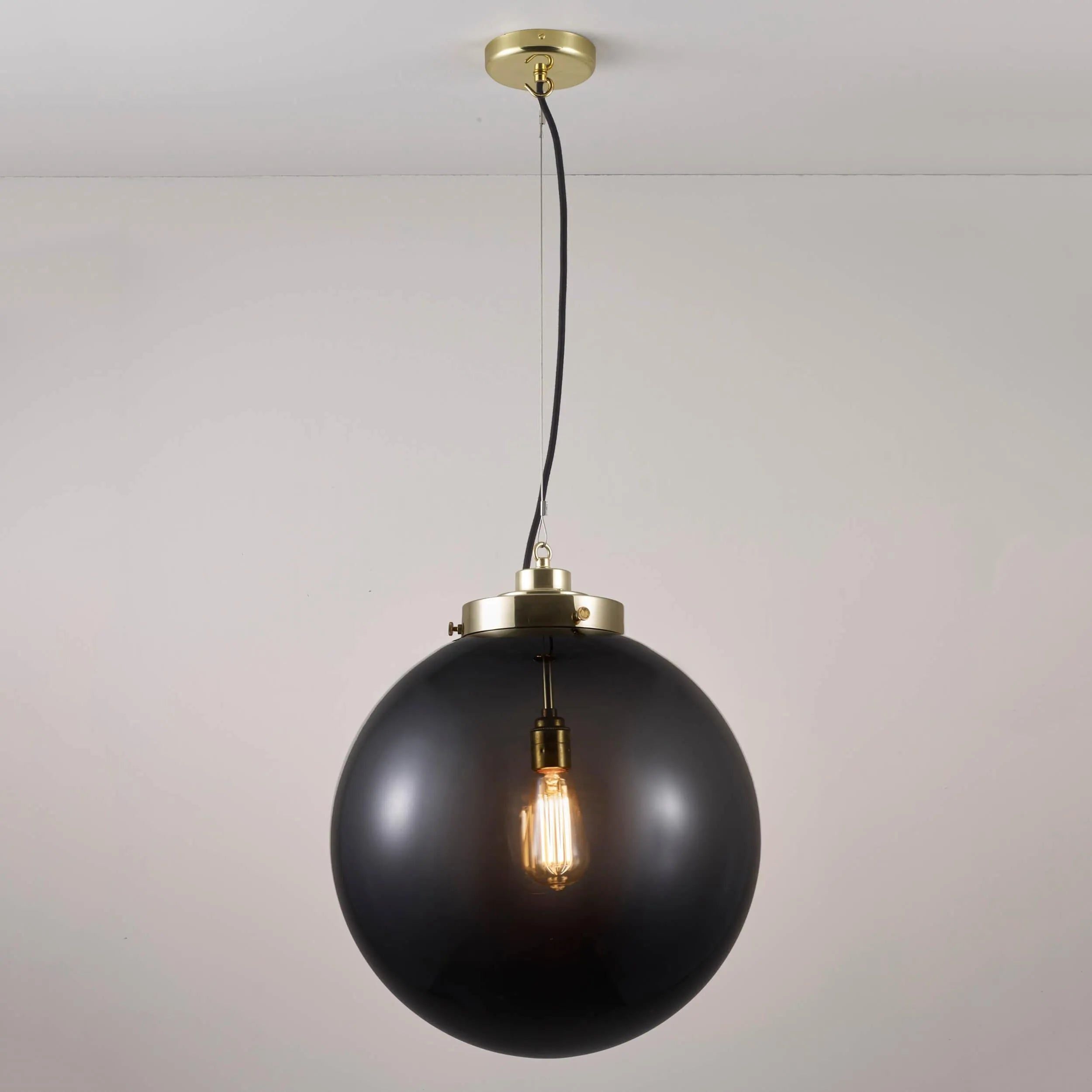 Original BTC - Large Globe Pendant - US-FP542AN/BR | Montreal Lighting & Hardware