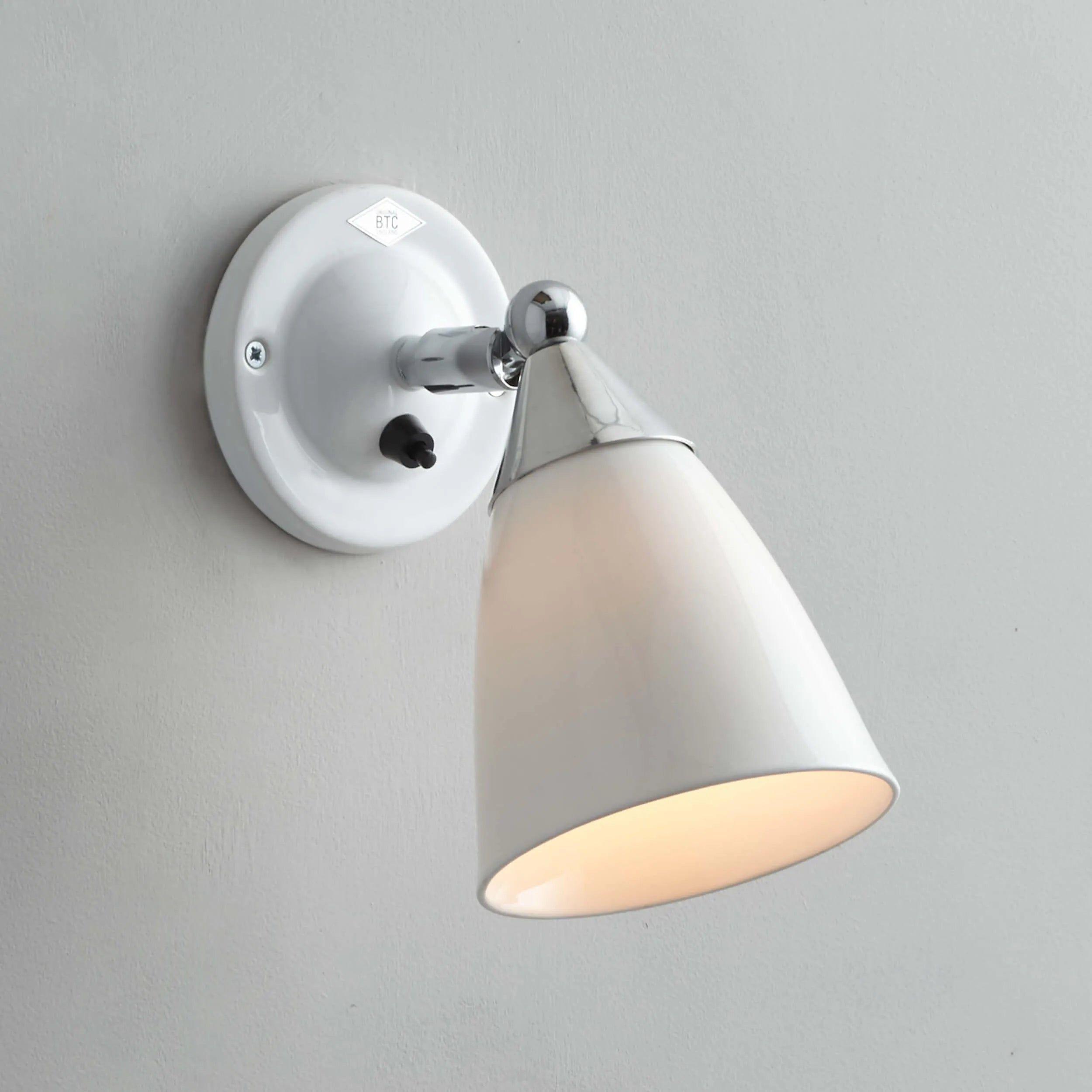 Original BTC - Mann Switched Wall Light - US-FW399N | Montreal Lighting & Hardware