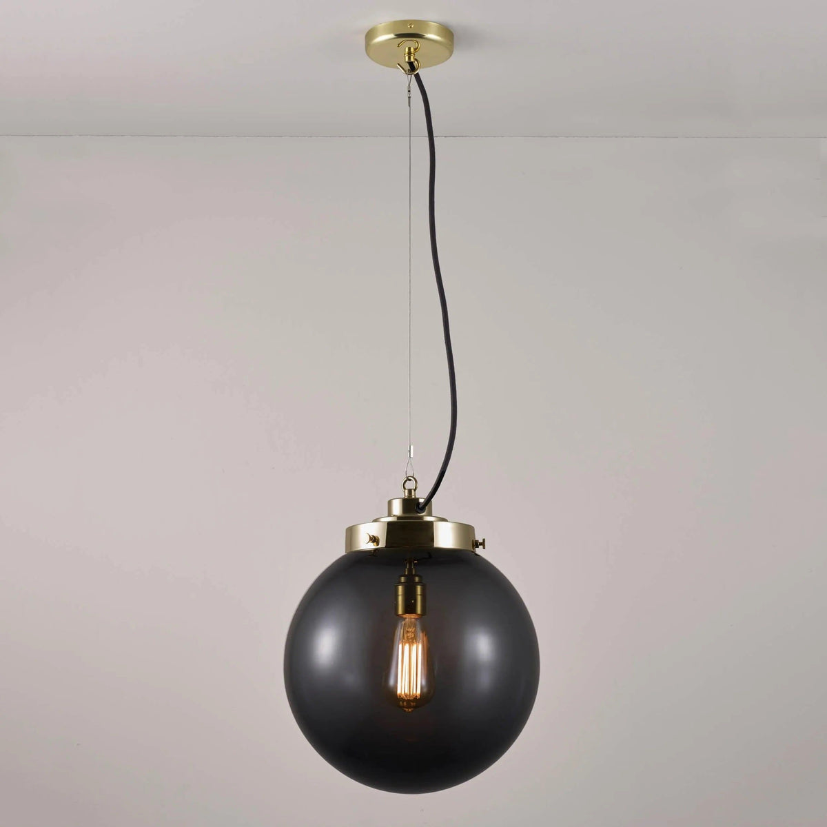 Original BTC - Medium Globe Pendant - US-FP541AN/BR | Montreal Lighting & Hardware