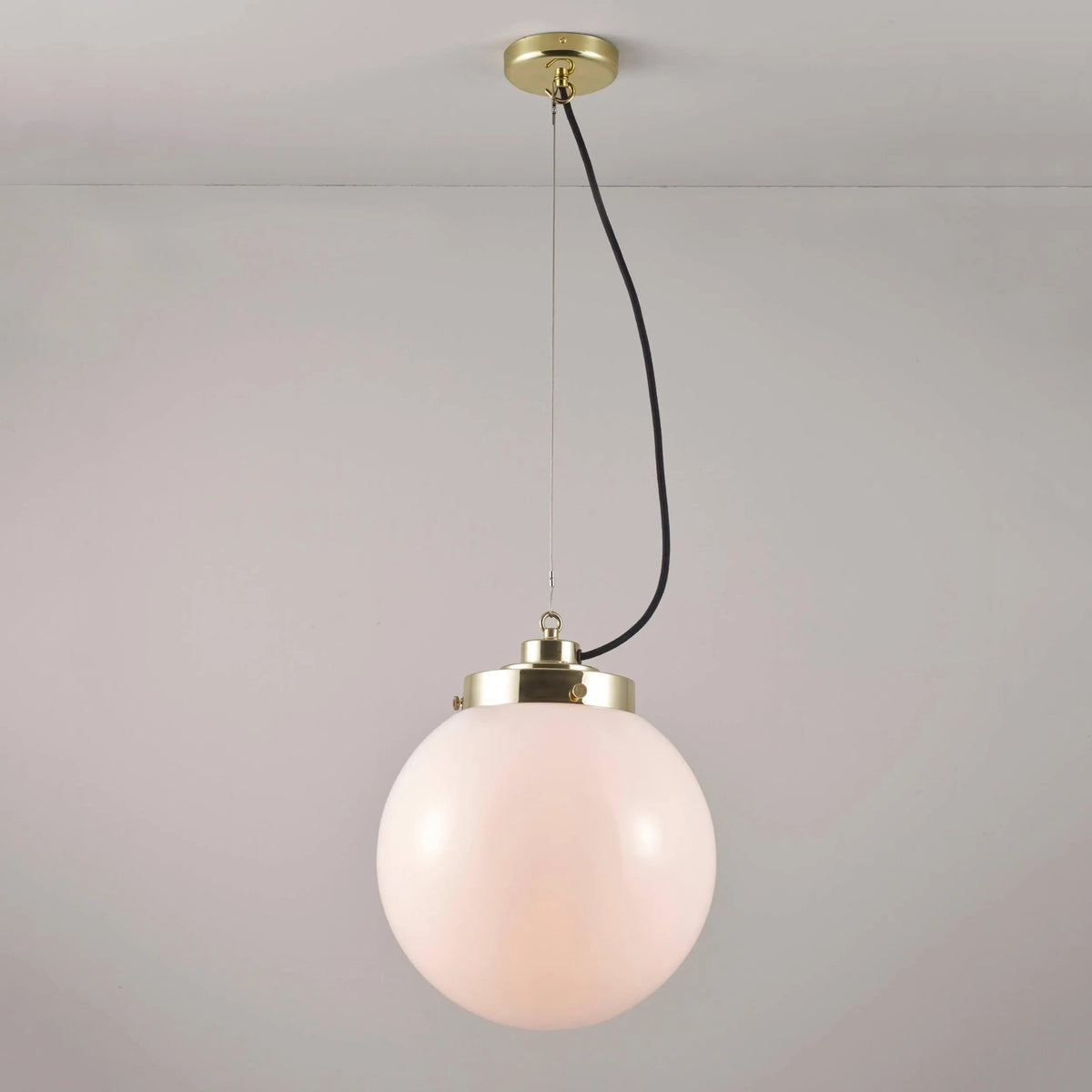 Original BTC - Medium Globe Pendant - US-FP541OP/BR | Montreal Lighting & Hardware