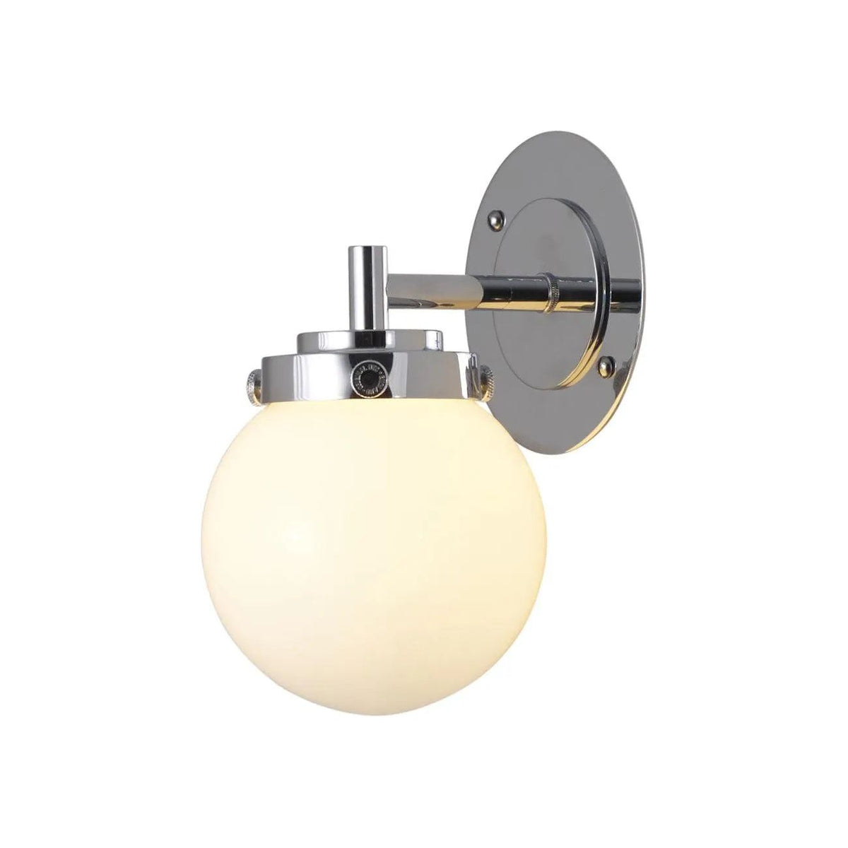 Original BTC - Mini Globe Wall Light - US-FW543/AN/BR | Montreal Lighting & Hardware