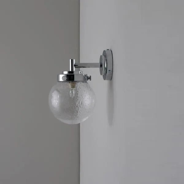 Original BTC - Mini Globe Wall Light - US-FW543/AN/BR | Montreal Lighting & Hardware