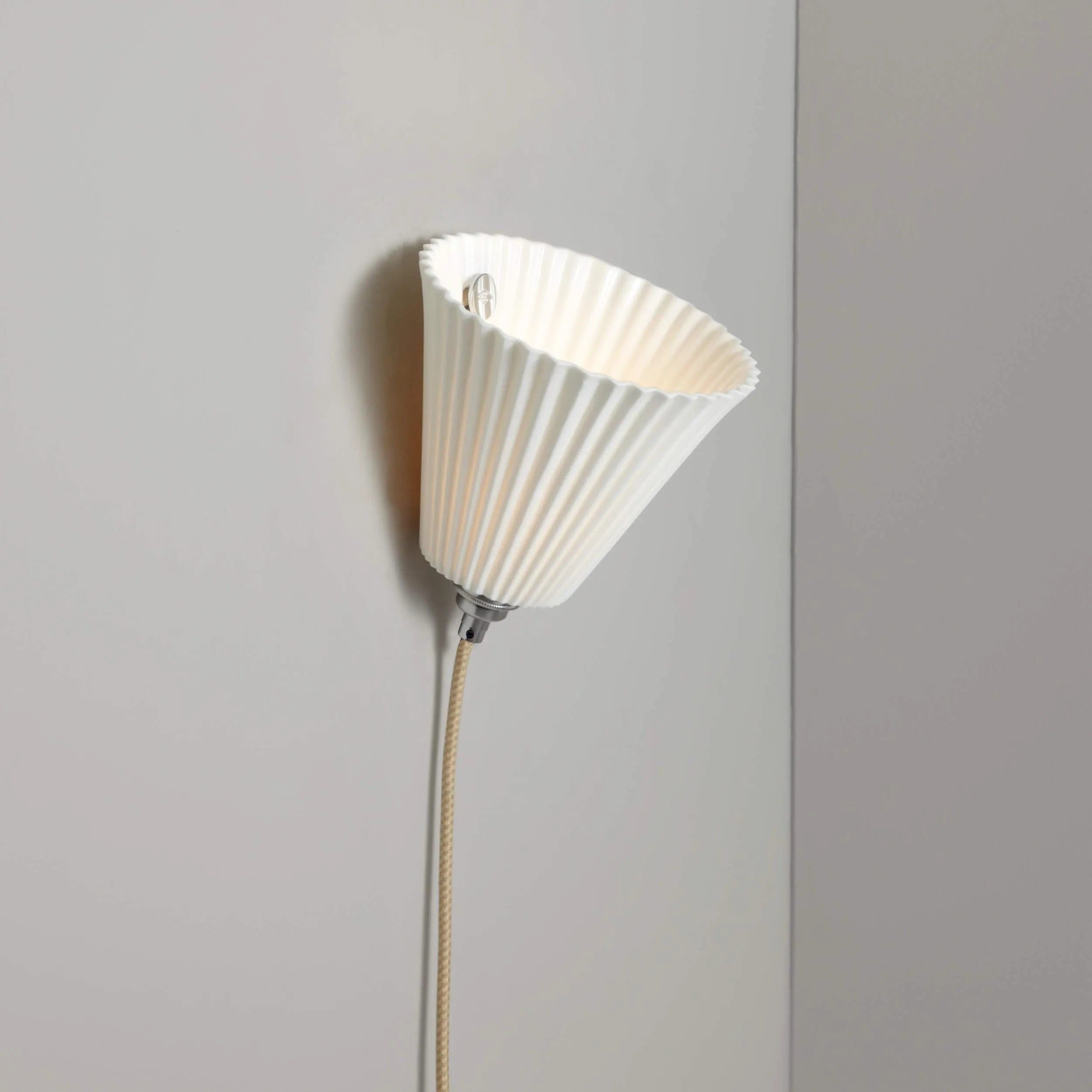 Original BTC - Portable Pleat Large Wall Light - US-FW546N | Montreal Lighting & Hardware