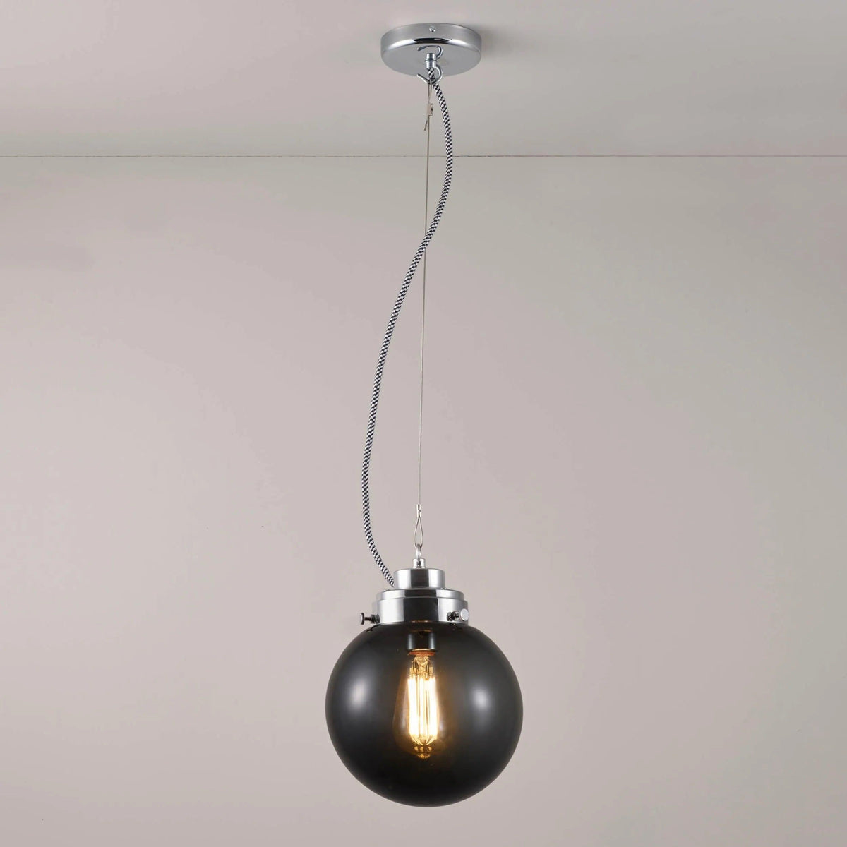 Original BTC - Small Globe Pendant - US-FP540AN/CH | Montreal Lighting & Hardware