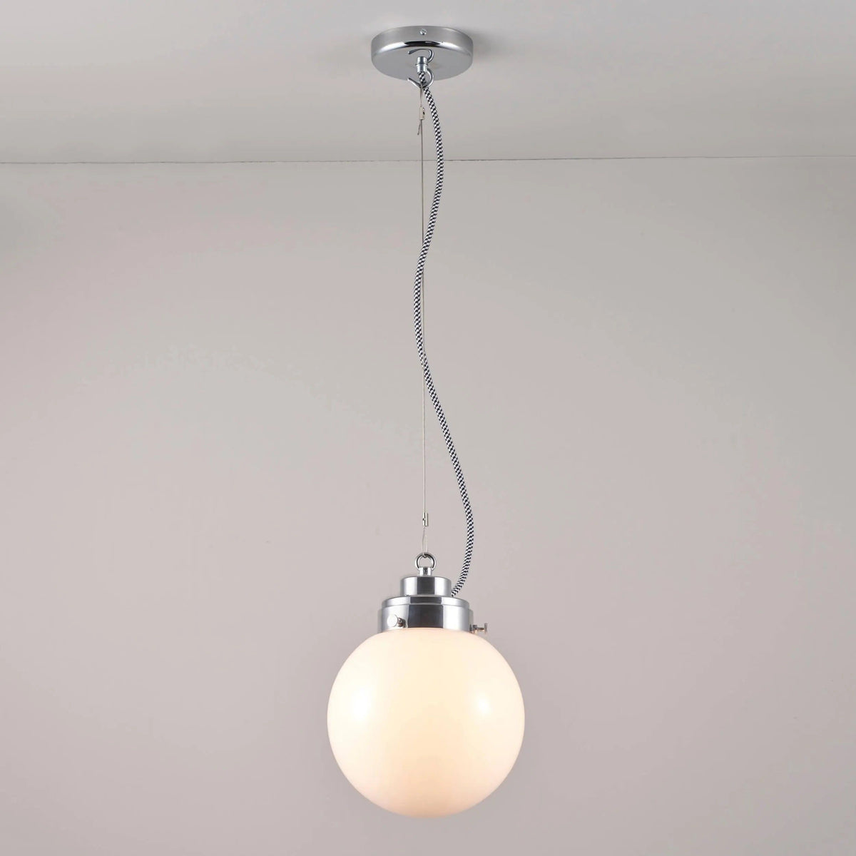 Original BTC - Small Globe Pendant - US-FP540OP/CH | Montreal Lighting & Hardware