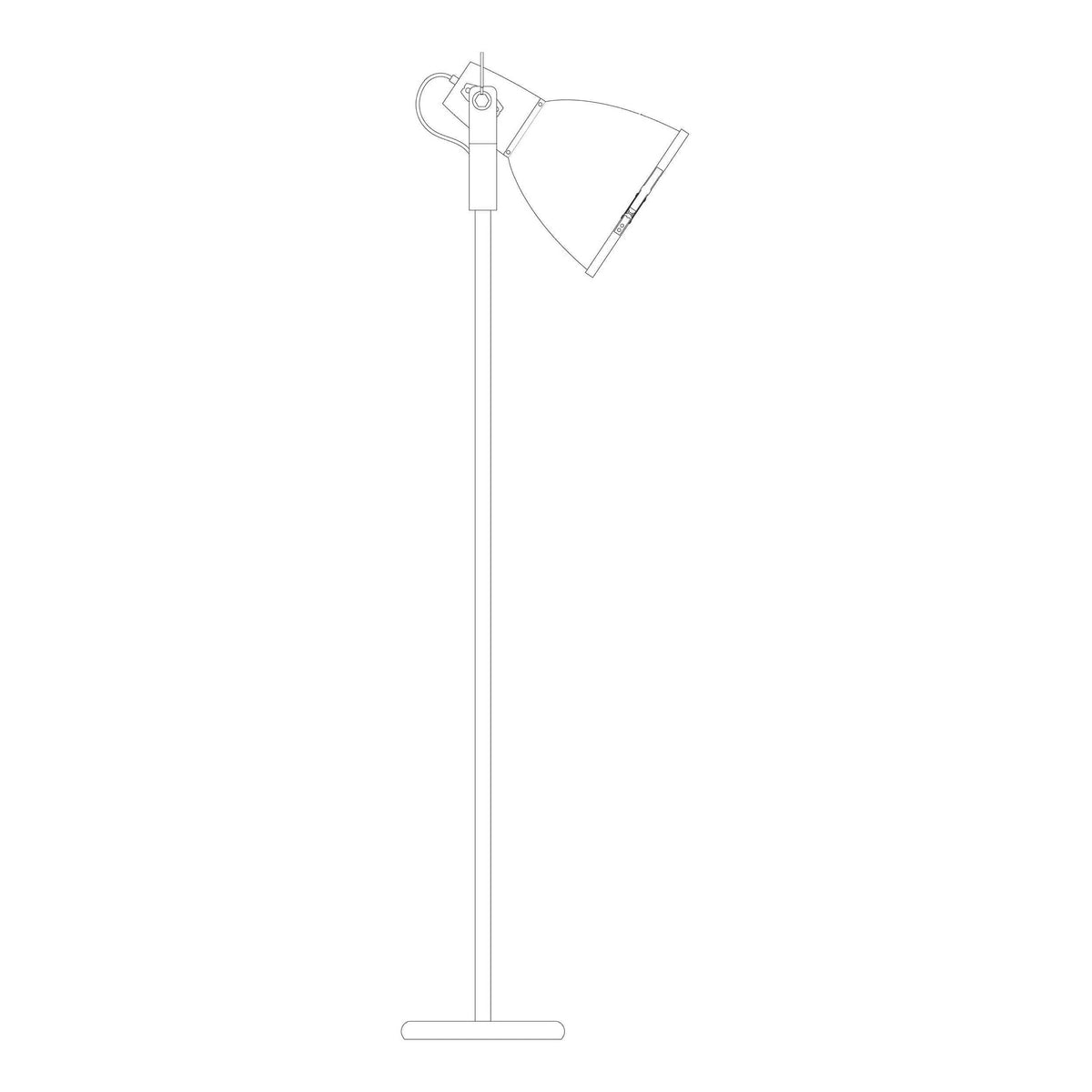 Original BTC - Stirrup 3 Floor Light - US-FF079K | Montreal Lighting & Hardware