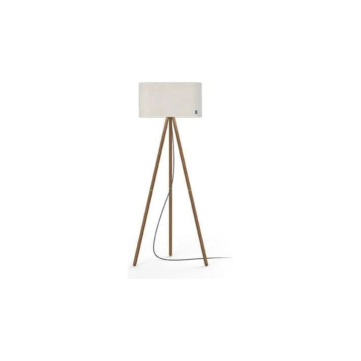 Pablo Designs - Belmont LED Floor Lamp - BELM FLR WHT/WAL | Montreal Lighting & Hardware