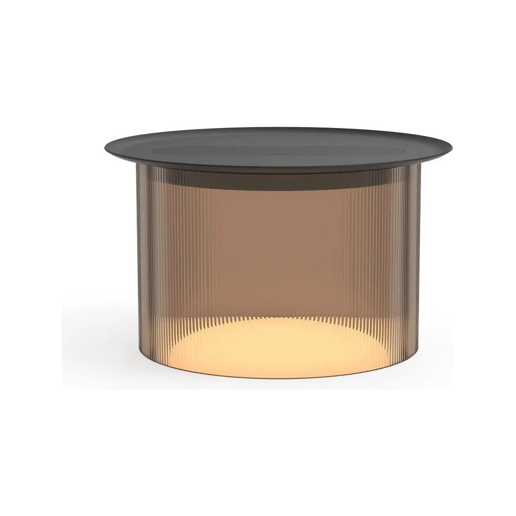 Pablo Designs - Carousel Table - CARO LRG BRZ 12 BLK | Montreal Lighting & Hardware