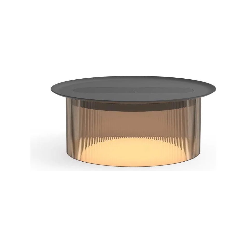 Pablo Designs - Carousel Table - CARO SML BRZ 12 BLK | Montreal Lighting & Hardware