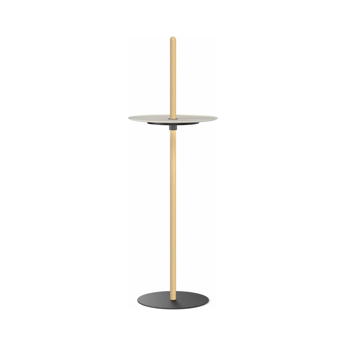 Pablo Designs - Nivél Pedestal - NIVE PED LRG OAK WHT | Montreal Lighting & Hardware