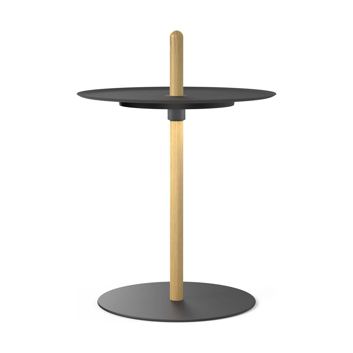 Pablo Designs - Nivél Pedestal - NIVE PED SML OAK BLK | Montreal Lighting & Hardware