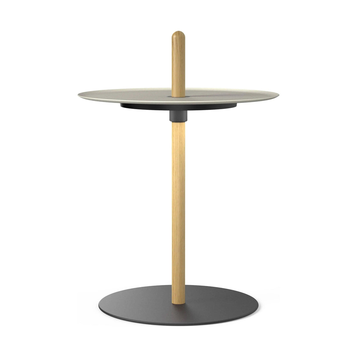 Pablo Designs - Nivél Pedestal - NIVE PED SML OAK WHT | Montreal Lighting & Hardware