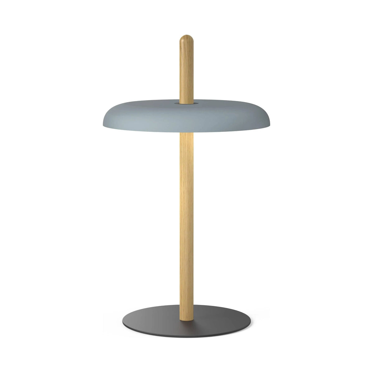 Pablo Designs - Nivél Table Lamp - NIVE TBL OAK BLU | Montreal Lighting & Hardware