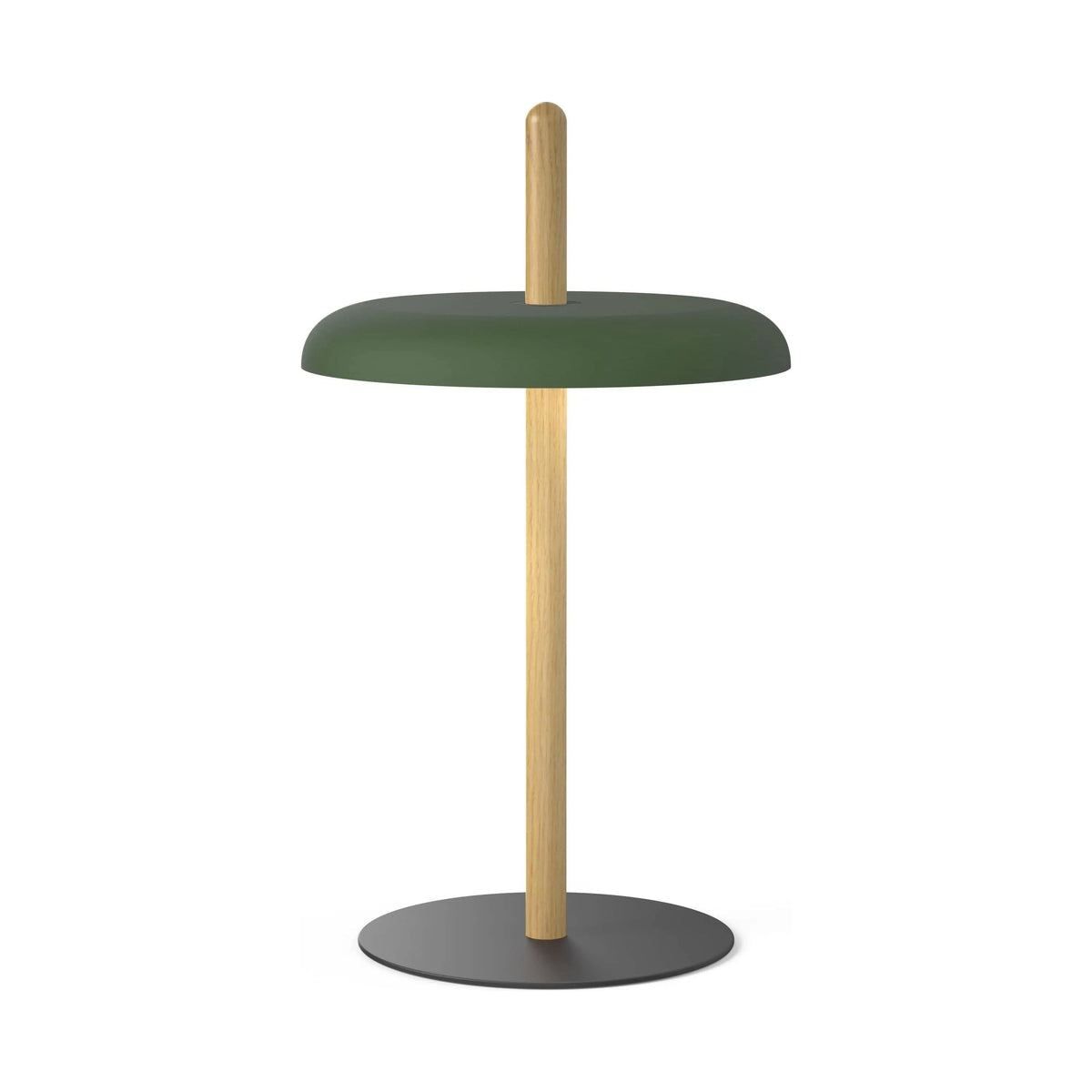 Pablo Designs - Nivél Table Lamp - NIVE TBL OAK GRN | Montreal Lighting & Hardware