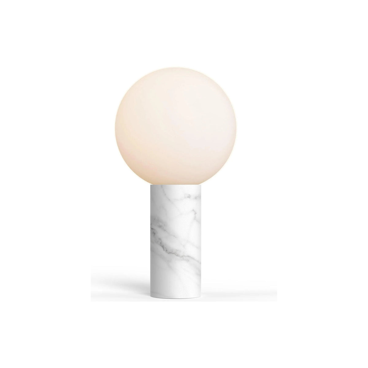 Pablo Designs - Pilar Table Lamp - PILA MRBL WHT | Montreal Lighting & Hardware