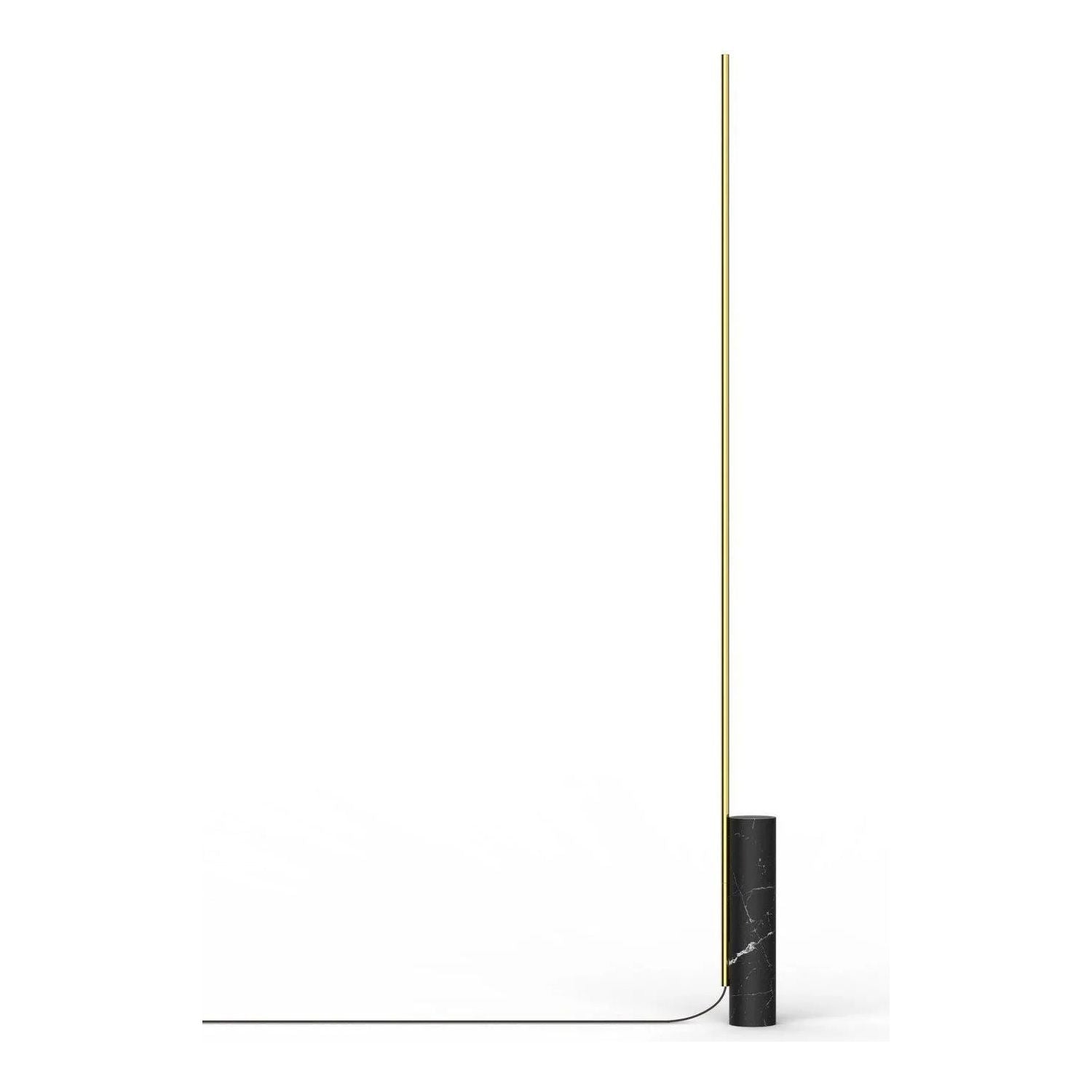 Pablo Designs - T.O LED Floor Lamp - TO FLR BLK/BRA | Montreal Lighting & Hardware