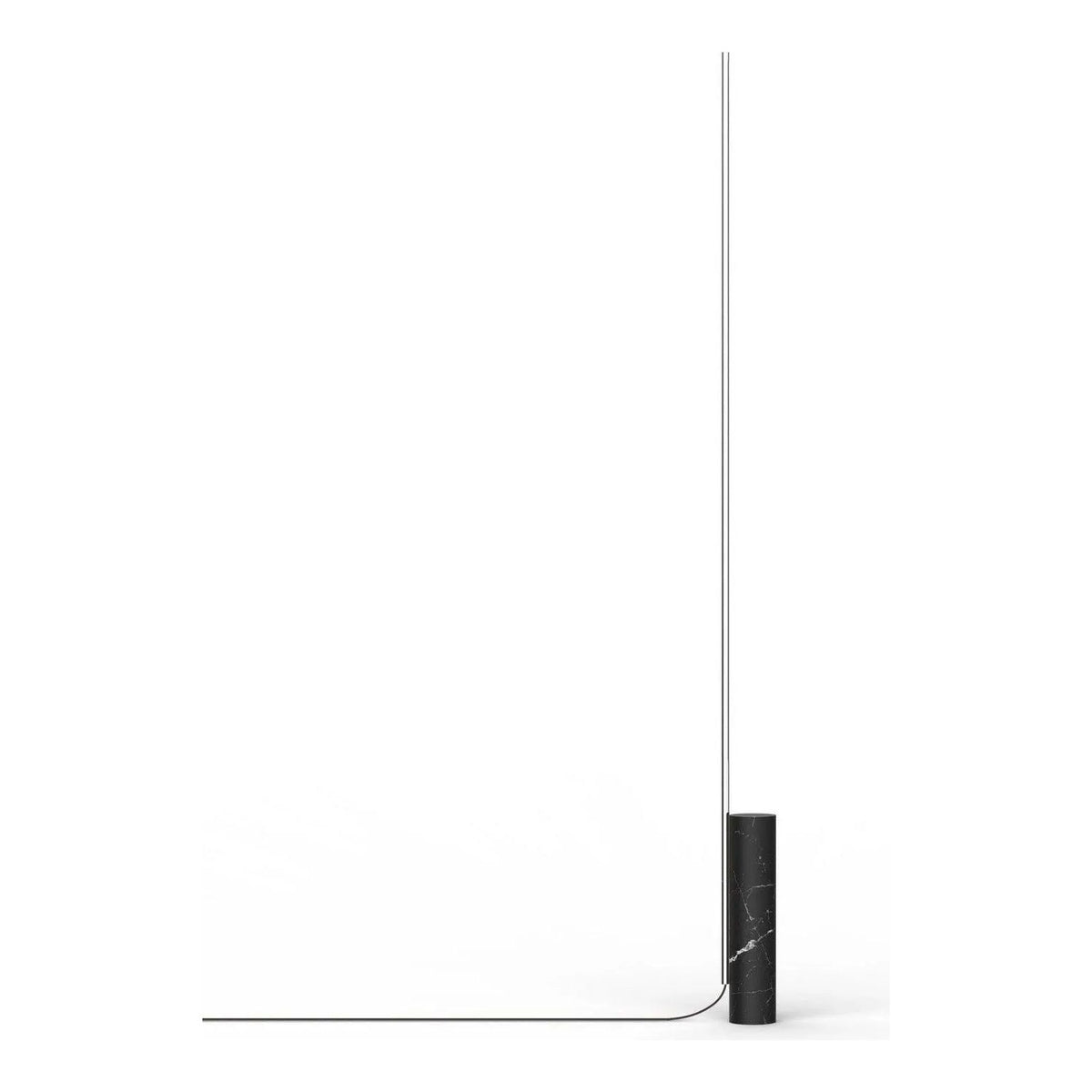 Pablo Designs - T.O LED Floor Lamp - TO FLR BLK/CRM | Montreal Lighting & Hardware