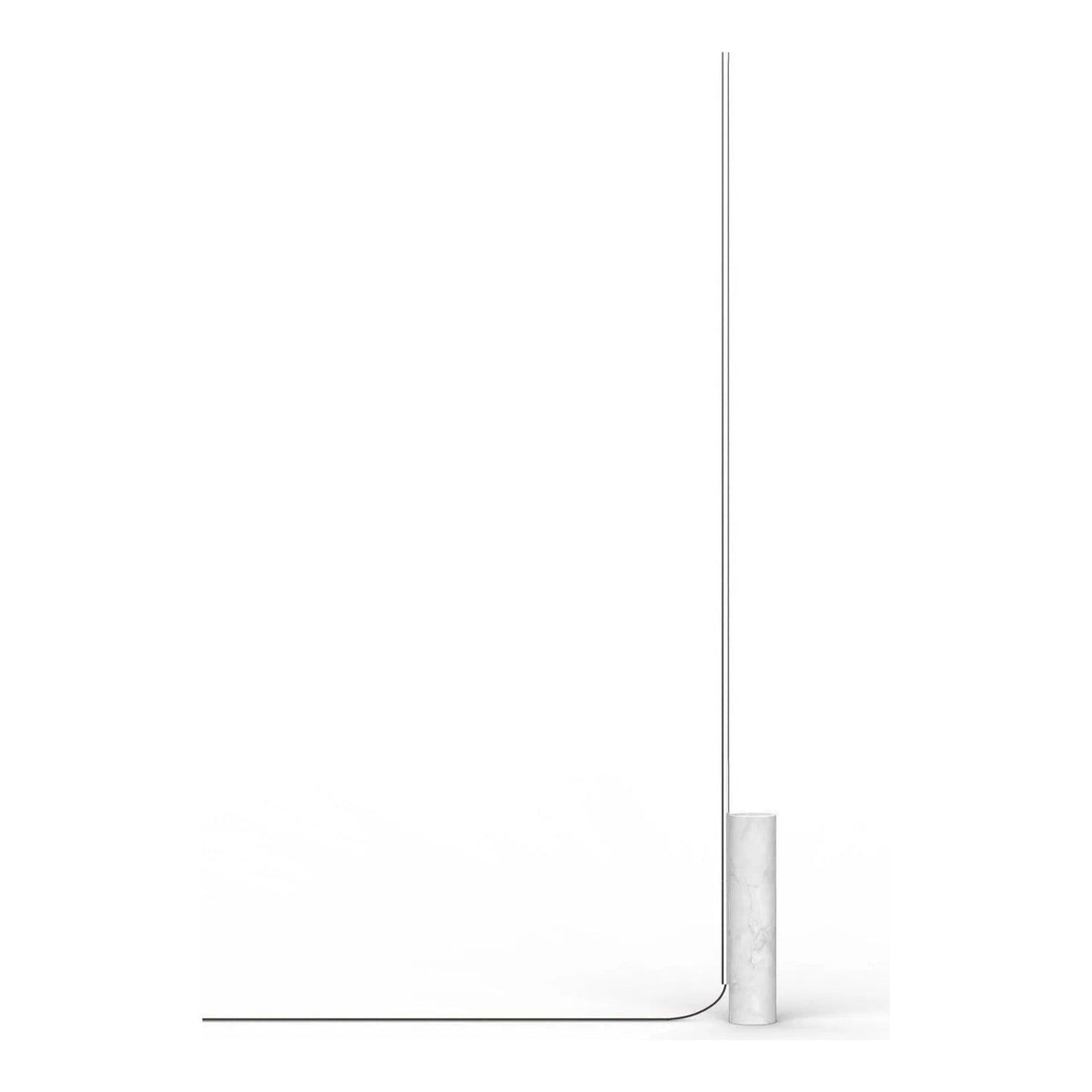 Pablo Designs - T.O LED Floor Lamp - TO FLR WHT/CRM | Montreal Lighting & Hardware