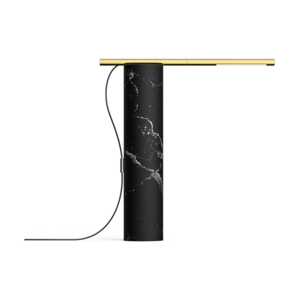 Pablo Designs - T.O LED Table Lamp - TO TBL BLK/BRA | Montreal Lighting & Hardware