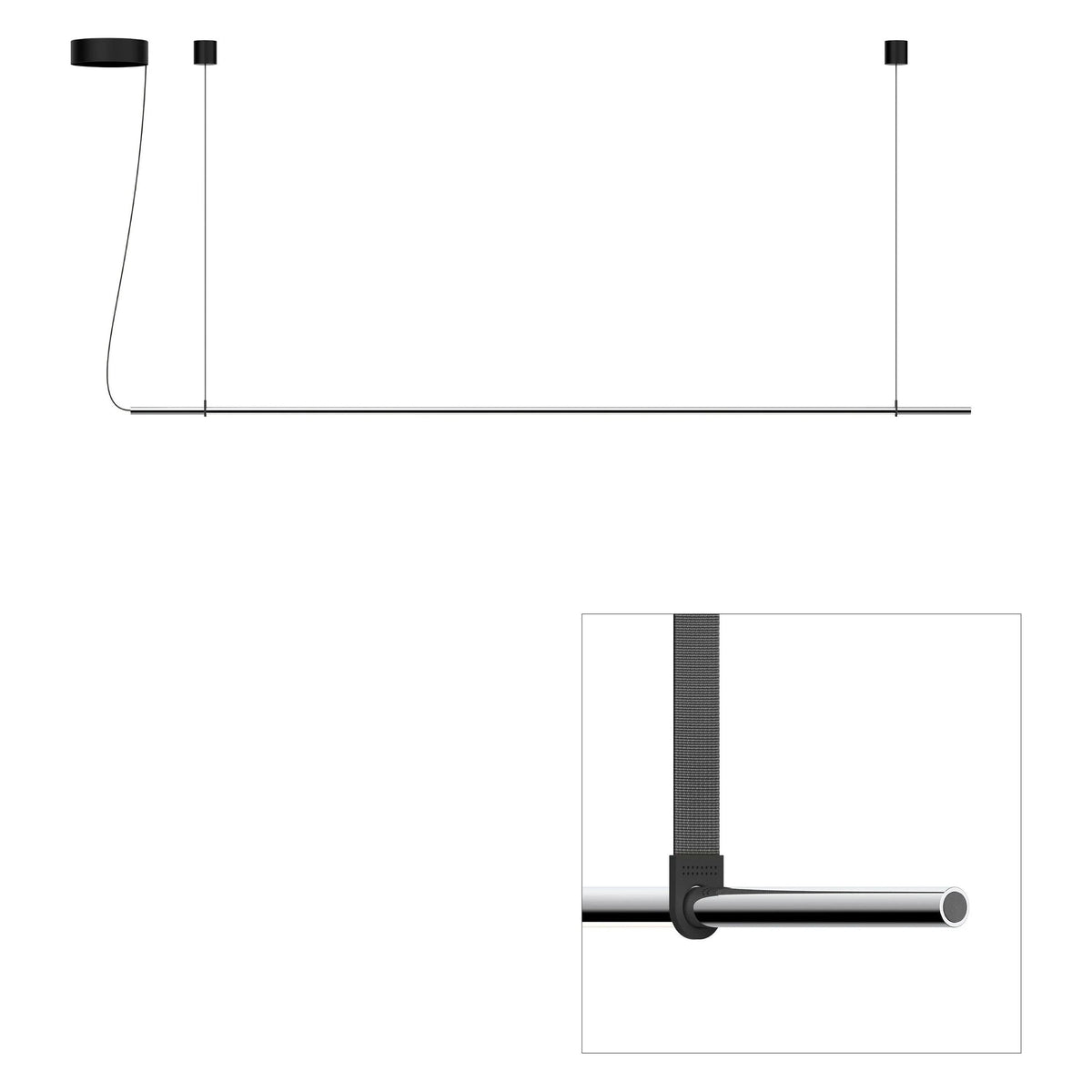 Pablo Designs - T.O Pendant - TO PND CRM GPT | Montreal Lighting & Hardware