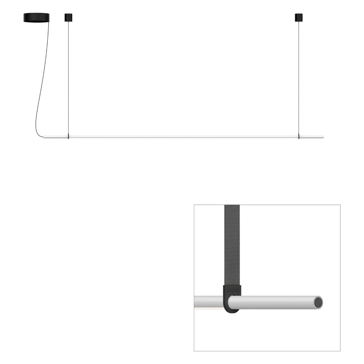 Pablo Designs - T.O Pendant - TO PND GRY GPT | Montreal Lighting & Hardware