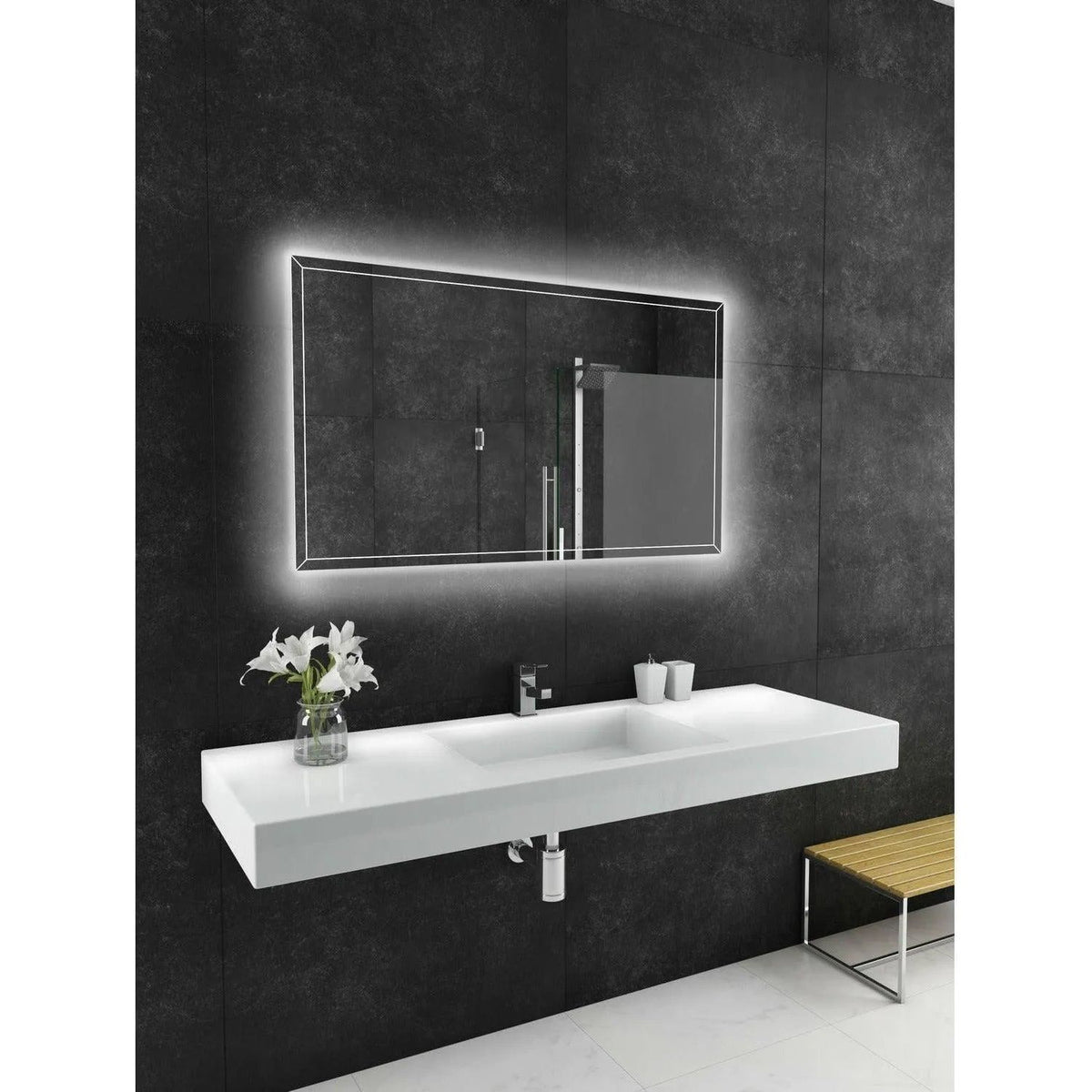 Paris Mirror - Athena LED Mirror - ATHEX48283000 | Montreal Lighting & Hardware